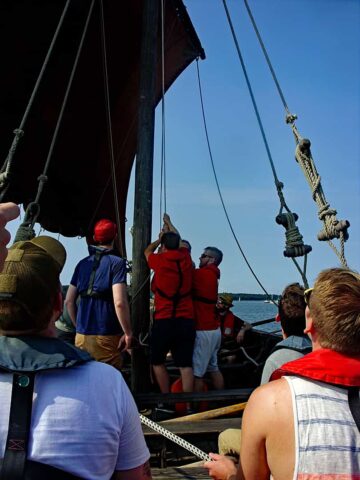 Wikingerboot mieten Waren Müritz