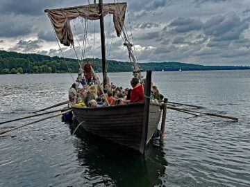 Wikingerboot mieten Waren Müritz