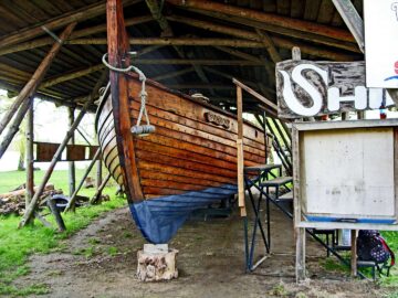 Wikingerschiff mieten  Müritz Waren